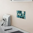 thumbnail image 5 of Yayeee Toggle Light Switch Wall Plate 3-Gang 6.37"x4.48" Decorative Outlet Cover, Light Blue Geometric Pattern, 5 of 7