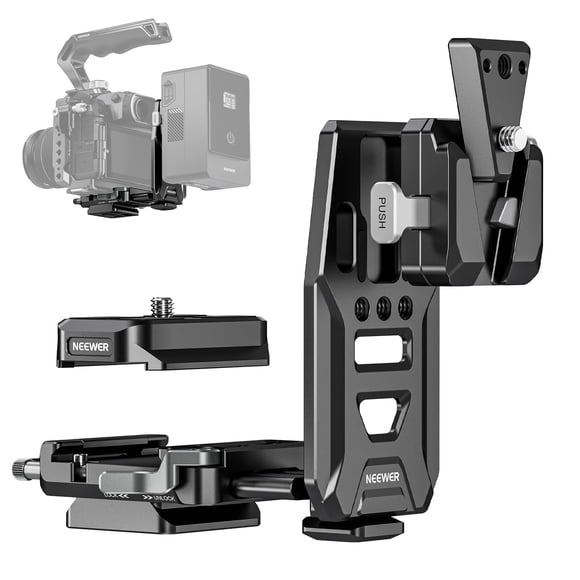Placa de batería con soporte en V NEEWER para RS4 Pro RS3 Pro Gimbal