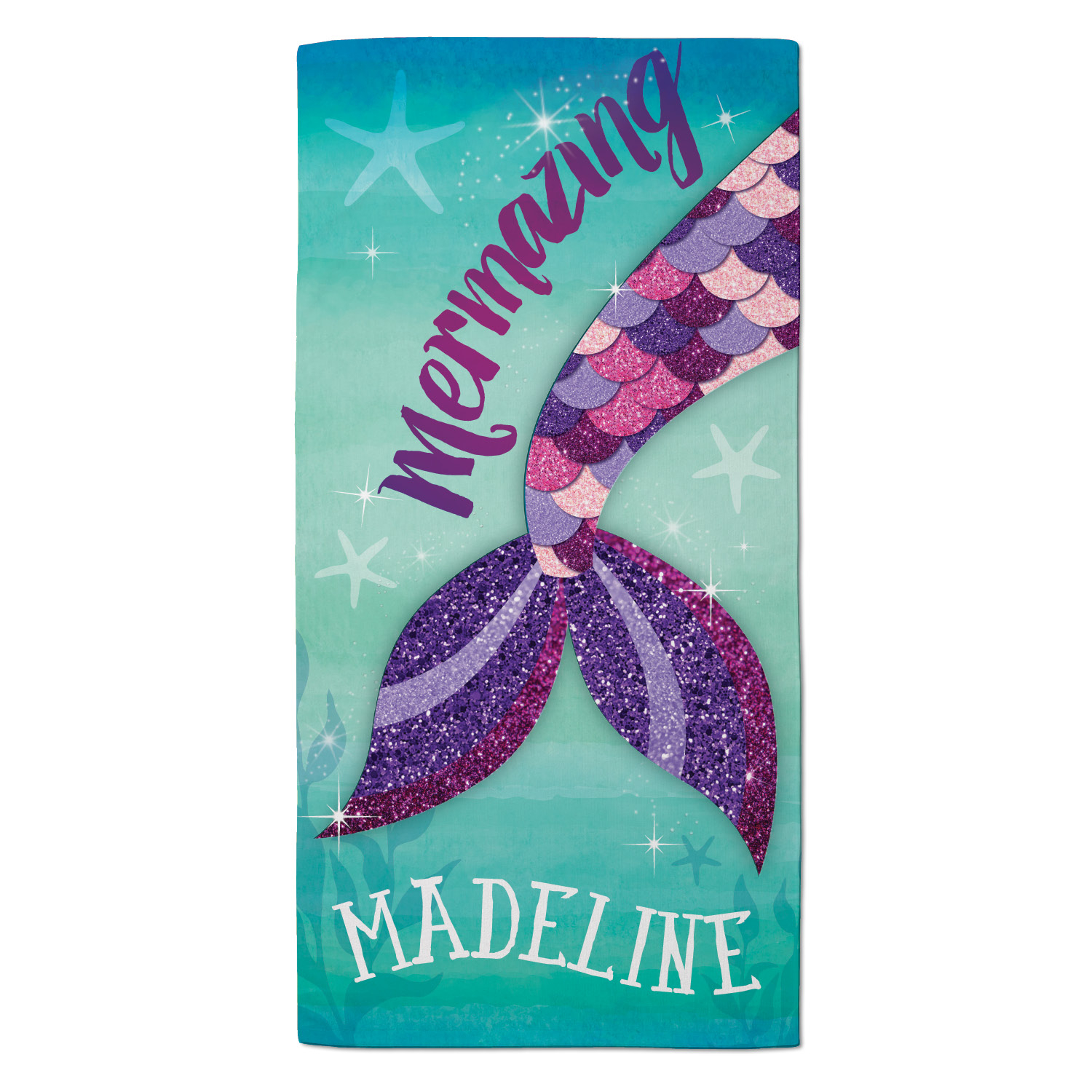 Mermazing Plush Beach Towel
