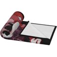thumbnail image 3 of Flannel Blanket Glen Character Powell Nap Blanket Air Conditioning Blankets Couch Bed Office Blankets Soft and Cozy 80"X60", 3 of 6