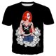 thumbnail image 1 of Disney Prinzessin Punk camiseta Sommer Streetwear Unisex camisetas 3d Printe Neuheit Mode Männer Kleidung Hip Hop Casual Top xuanjing unisex, 1 of 2