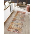 thumbnail image 1 of Rugs.com Deepa Collection Rug – 8 Ft Runner Multi Medium Rug Perfect For Hallways, Entryways, 1 of 9
