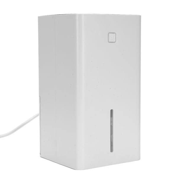 Deshumidificador Para El Hogar, 350ml/D Smart Sensing Auto Off Deshumidificador Silencioso Amortiguador De Humedad Eléctrico Con Tanque De Agua De 1.1L Para Dormitorio Sótano
