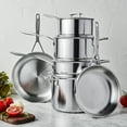 thumbnail image 2 of Demeyere Industry 5-Ply 10-pc Stainless Steel Cookware Set, 2 of 9