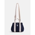 thumbnail image 2 of Free Assembly Women's Mini Canvas Tote Bag, Navy, 2 of 5