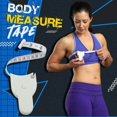 thumbnail image 2 of 150CM Retractable Body Tape Ruler Accurate Fitness Measure Body Arms Fat Caliper, 2 of 8