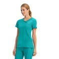 thumbnail image 5 of Infinity Cherokee Women Nurse Scrubs Top Mock Wrap with 2 Pockets - 2625A, 5 of 9