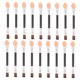 thumbnail image 5 of KALLORY 50Ud De Brochas Dobles Para De Ojos En Color Marrón Para Mezclas Suaves Y Uniformes, 5 of 8