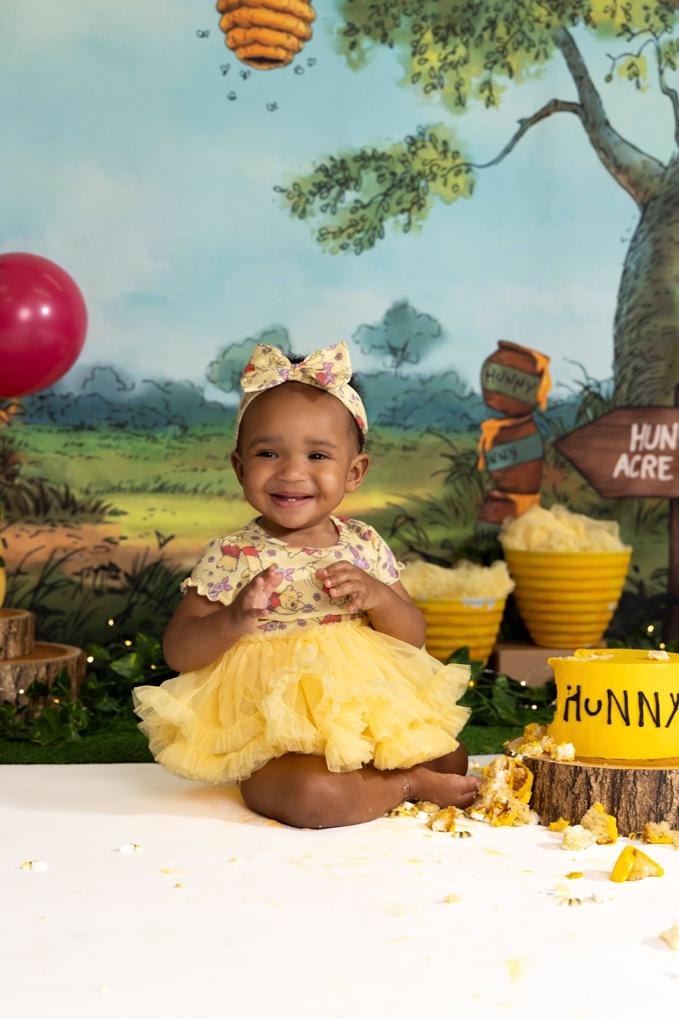 Winnie the Pooh Baby Girl Tutu Set, 2-Piece, Sizes 0-24 Months
