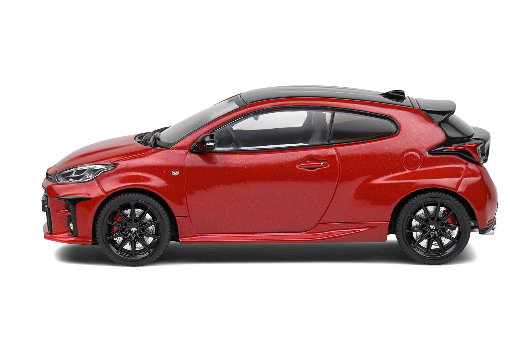 2020 Toyota Yaris GR 1.6l Turbo, Karmina Red - Solido S4311102 - 1/43 Scale Diecast Model Car
