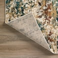 thumbnail image 4 of Addison Rugs Grayson 5'1" x 7'5" Plush Abstract Fabric Area Rug in Earth/Multi, 4 of 8