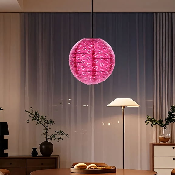 Hanging Paper Lanterns Hollow Folk Crafts - Traditional Decor for Weddings, Parties, Cultural Events - Easy to Hang Exquisite Design
