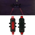 thumbnail image 3 of Rechargeable Led Bike Tail Light Multi Mode Bicycle Safety Warning Flashlight Usb Lamp Front Rear Taillight For Cycling, 3 of 8