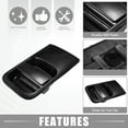 thumbnail image 3 of Manija de puerta de automóvil Unique Bargains delantera izquierda para Hyundai H-1 II Grand Starex 2007-2019 plástico negro, 3 of 7