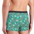 thumbnail image 3 of Disketp Cherry Strawberry Floral Men's Boxer Briefs,Soft and Breathable Cotton Underwear with ComfortFlex Waistband, 3 of 7
