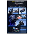 thumbnail image 3 of Intercomunicador para Casco de Motocicleta Q58-Max con Bluetooth, para Compartir Música MP3 Entre Dos Personas, 500 M de Alcance (Cable Rígido), 3 of 8
