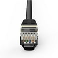 thumbnail image 3 of HP - Câble Réseau Ethernet Cat7 F / FTP, 600 MHz, 10 Gbps, RJ45, Longueur 1 Mètre, Noir, 3 of 5
