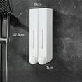 thumbnail image 2 of Wall Mounted Soap Dispenser Pump Bottle for Shower Gel Shampoo Conditioner, 2 of 7