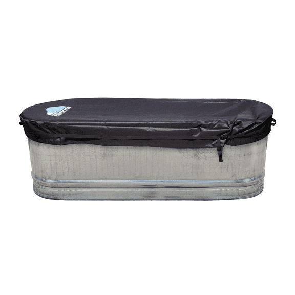 Polar Protector 2 × 2 × 6 Galvanized Stock Tank Cover – 600D Waterproof Slip with Tightening Buckle & Drawstring