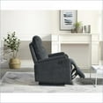 thumbnail image 4 of Recliners | Power Recliner Chair with Easy Control | Space-Saving Single Seat | Dark Gray Fabric, 4 of 10