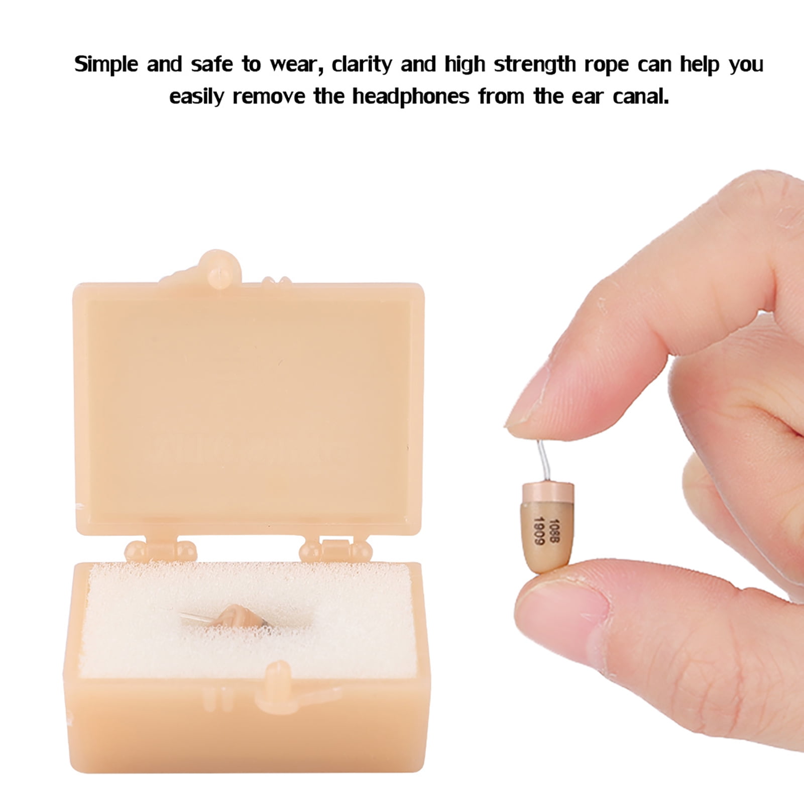 Mini ConcealedEarphone Earpiece Headset with 20cm Distance