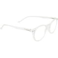 thumbnail image 4 of grinderPUNCH Lunettes de Lecture Rondes Ovales Légères pour Hommes et Femmes Lunettes de Lecture +3,00, Transparent, 4 of 5