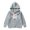 Kids Hoodie -Z7 Grey, variant on REDARER Long Sleeve Hooded Sweatshirt with Cross Graphic Print Front Pocket Casual Daily Outfit for Kids,4-5 Years