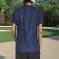 thumbnail image 2 of Womens Tops Trendy Loose Fit Short Sleeve V Neck Jacquard Kni Womens Summer Tops,Navy,L, 2 of 7