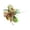 Gold, variant on Lssam Floral Craft Picks Assortment of Red Berry Stems Pine Cones Holly Sprigs and Artificial Greenery for Christmas Tree Winter Holiday DIY Decor, 1 Stem