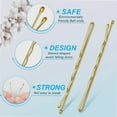 thumbnail image 4 of 120 Count Large Blonde Bobby Pins, 2.75" Jumbo Hair Pins for Thick Hair, Women Girls Hair Accessories, 4 of 4