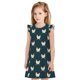 thumbnail image 1 of Fotbe Funny Chicken Vestido de Dormir para Niñas de 3 a 10 Años, Mangas Cortas, Estilo Princesa, Pijama Camisón con Mangas Voladas-Large, 1 of 6