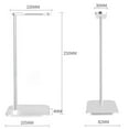 thumbnail image 2 of Baohd Earphone Headphone Stand Rack for Desktop PC Game Earphone Rose Gold, 2 of 5