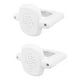 thumbnail image 5 of Adaptador de puerta retráctil para mascotas de 2 piezas, kit de base para puerta de escalera, valla para cachorros y gatitos Blanco, 5 of 9