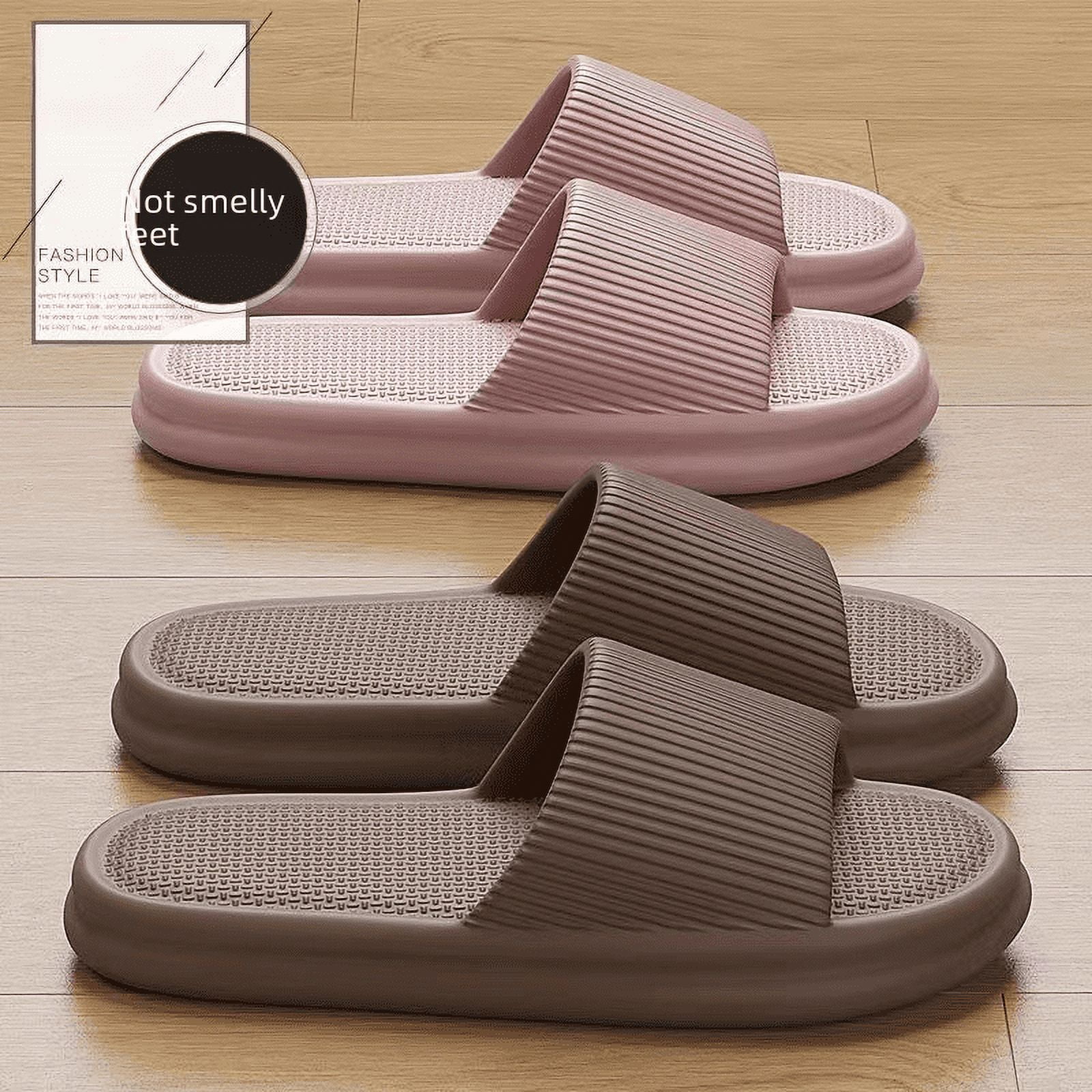 Pantoufles pour Hommes pour l'Été en Extérieur, Anti-Odeur et Anti