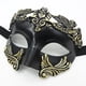 thumbnail image 3 of Uds máscara de mascarada para hombres-máscara veneciana de media cara para baile de máscaras Mardi Gras fiesta de Halloween Niuniu, 3 of 3