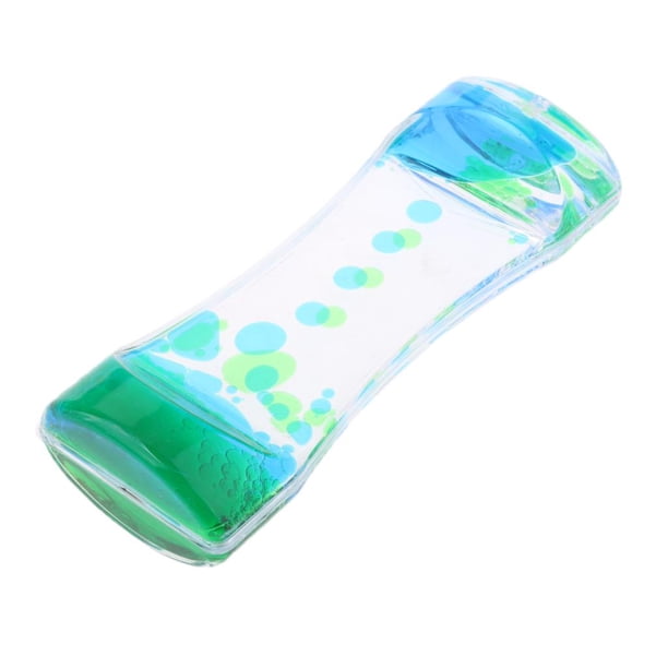 Burbuja de movimiento líquido: actividad sensorial para niños Azul verde