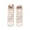 Gold#5, variant on Ljudmp Women's Men's Coral Velvet 3D Cartoon Printed Socks Warm Thick Comfy Holiday Crew Socks Soft Warm Casual Mid Tube Socks Khaki
