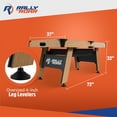 thumbnail image 4 of Rally and Roar 72 inch Air Hockey Table with LED Scorer & Table Tennis Top, 4 of 6