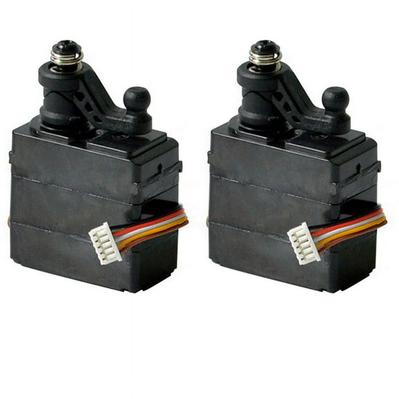 2X 5 Wire Servo 55-ZJ03 for 9155 9156 Xinlehong 1/12 RC Car Spare Parts