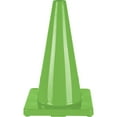 thumbnail image 1 of Zenith Safety Products Green Traffic Cone, 18-Inch Height, PVC Construciton, 3-lbs., 1 of 1