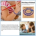 thumbnail image 6 of First Day Of Kindergarten Bracelet Back To School Bracelet First Day Of School Bracelet As Kindergarten Bracelet Mommy And Me Mother Son Bracelets Back To School Gifts For Boys, 6 of 7