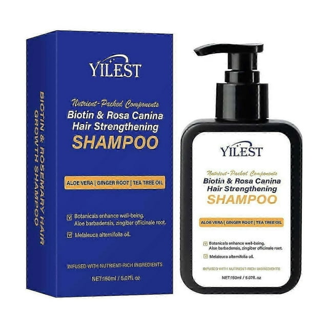 Biotin & Rosemary Shampoo for Hair Growth, Hair Loss Shampoo for Thin Hair, Hair Thickening Shampoo, Anti-Dandruff Shampoo Itchy & Oily Scalp Relief