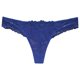thumbnail image 1 of Gibobby Calzoncillos de encaje para mujer Calzoncillos de malla de cintura para mujer Bragas de ropa interior de de algodón de color sólido(Azul,Talla única), 1 of 3