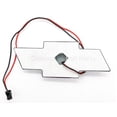 thumbnail image 2 of Custom Install Parts Front Grille or Rear Trunk Gold Bowtie Emblem with White LED Compatible with Select Chevy Impala 2006-2016 and Monte Carlo 2006-2007, Replacement for GM Part 20877097, 2 of 8