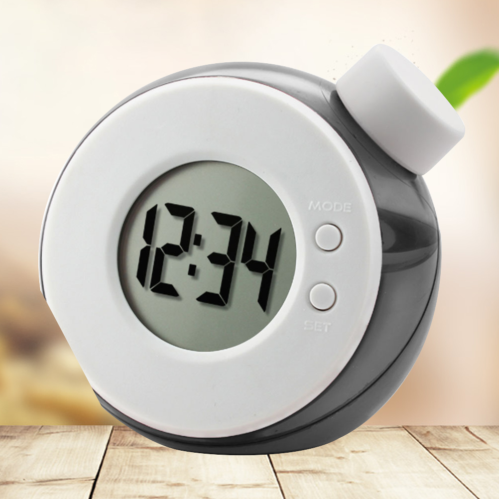 Horloge à Eau Intelligente - Fonctionne Sans Pile, Avec De L'eau Et Du Sel - Affichage LED Silencieux - Design Moderne