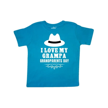 

Inktastic Grandparents Day I Love My Grampa Gift Toddler Boy or Toddler Girl T-Shirt