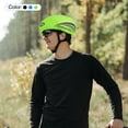 thumbnail image 4 of Uxcell Waterproof Helmet Cover Bike Helmet Rain Cover Ride Gear with Reflective Strip Black, 4 of 5