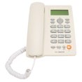 thumbnail image 1 of Telephone Landline, Dual Interface Speed ​​Dial Corded Phone Noise Reduction Mute Function With Earpiece For Family For Hotel For Call Center Black,White, 1 of 8