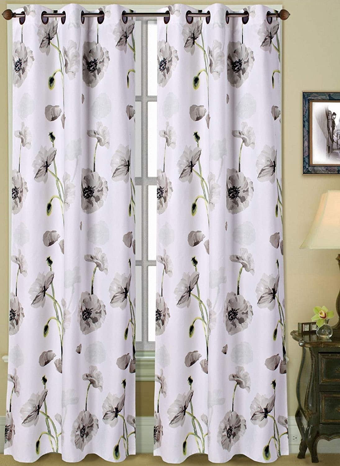 2 Grommet Curtain Panels 74