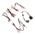 thumbnail image 4 of Barra de luz RC delantera y trasera fácil de instalar Barra de luz RC de alta resistencia blanco rojo amarillo para 4WD 1/7 RC ANGGREK Otros, 4 of 8